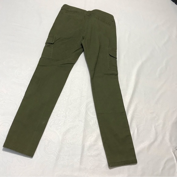 Crazy 8 | Girls Jeans Size 8 Green Golden Stripe - Picture 3 of 10